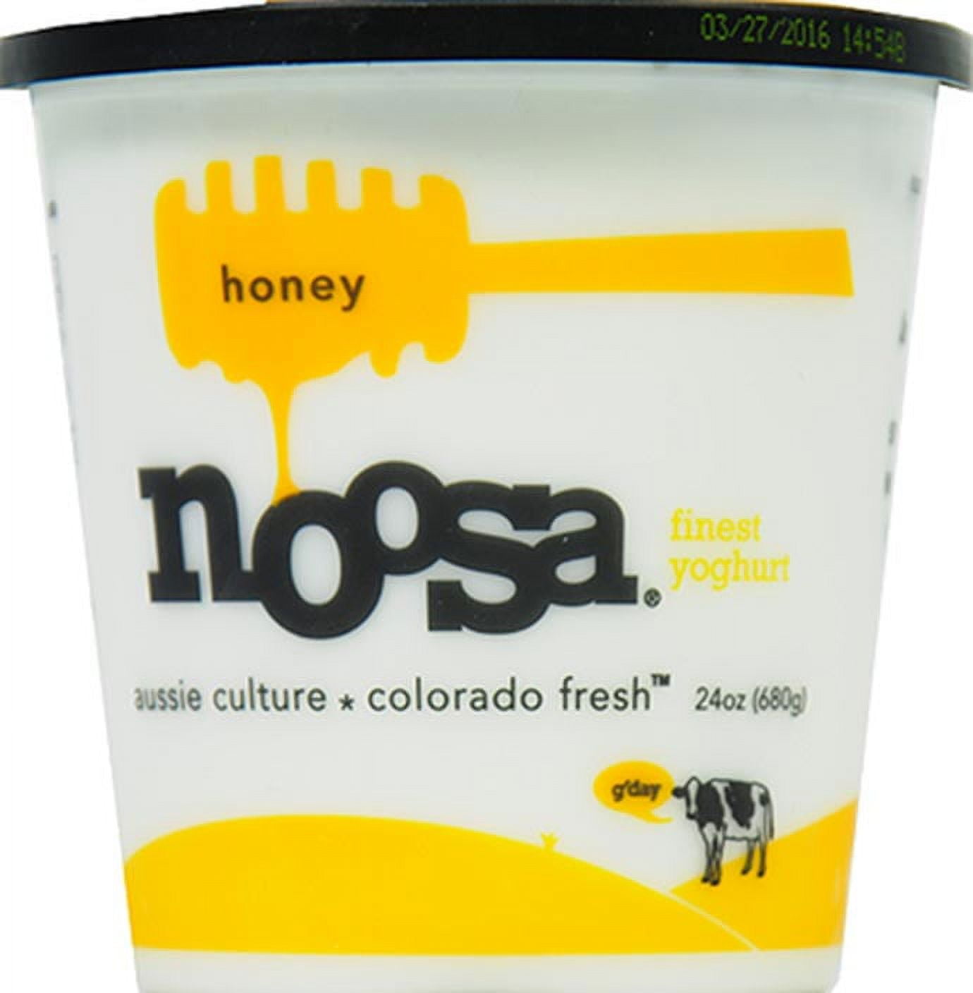Noosa Yoghurt, Whole Milk Yogurt, Velvety Smooth & Creamy, Honey