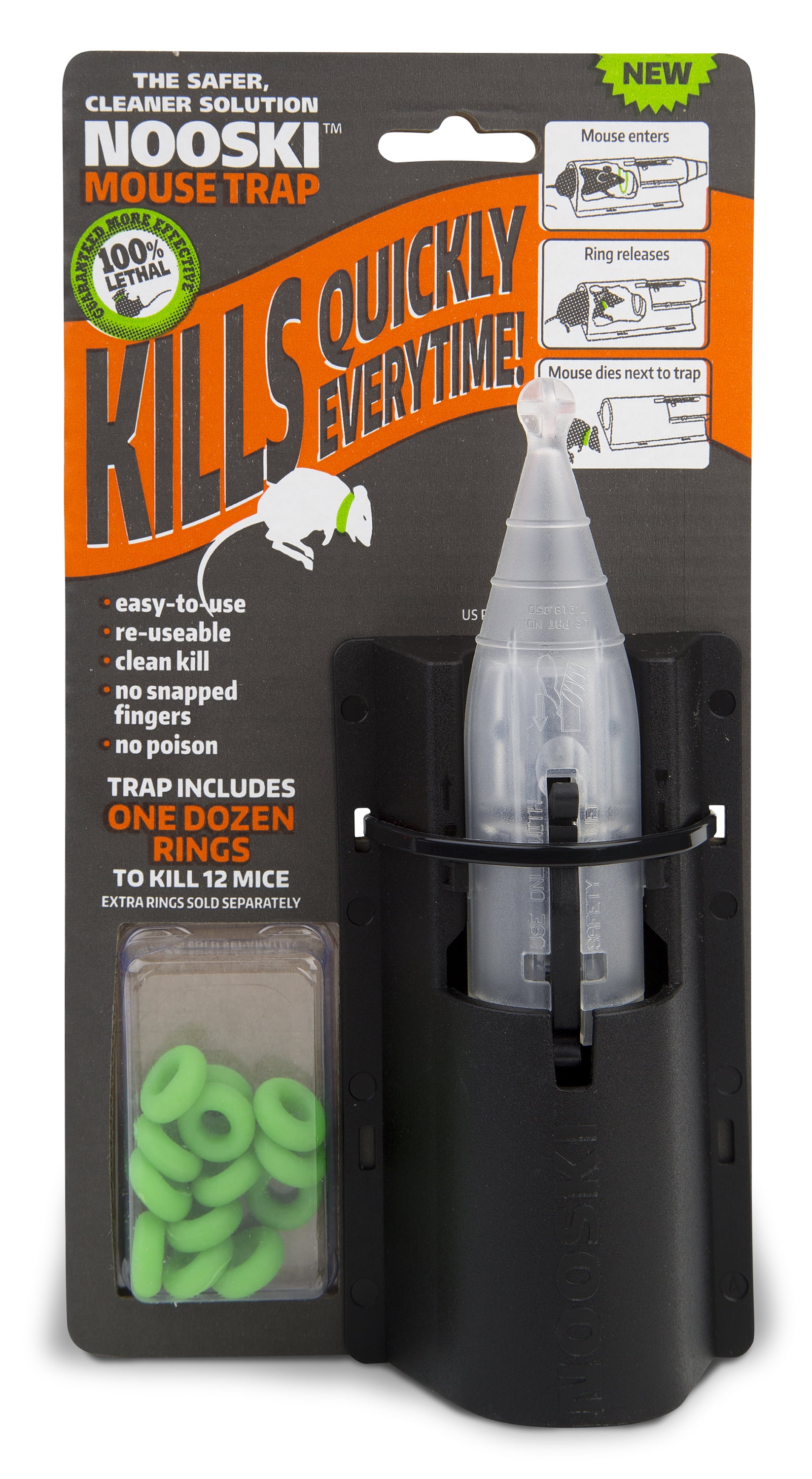 Nooski Mouse Trap, Reusable