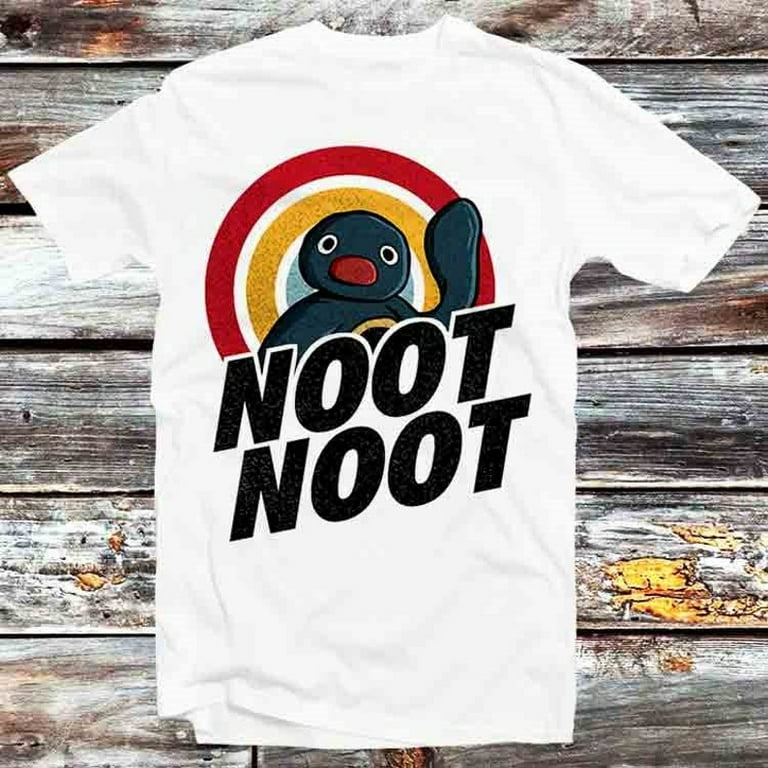 Noot Noot Pingu Rainbow Cartoon Anime Manga T Shirt Vintage Retro Cool Gift Mens Womens Unisex Cartoon Anime Top Tee B429 Walmart