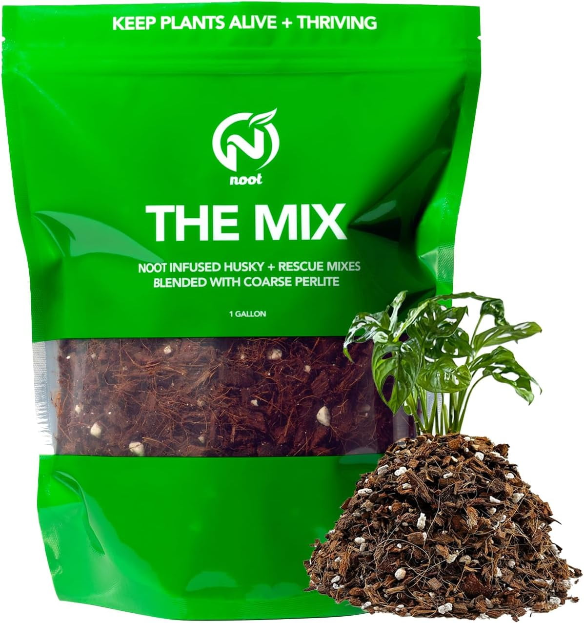 Noot Potting Soil Mix for Indoor & House Plants 1 Gallon Orchid