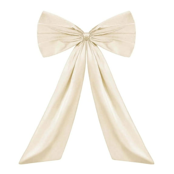 Noothes 20-Inch Oversized Bow Decorations with Secure Loops, Durable Large Bows for Wedding Christmas Tree Toppers, Birthday Wall Decor and Festive Event Arrangements