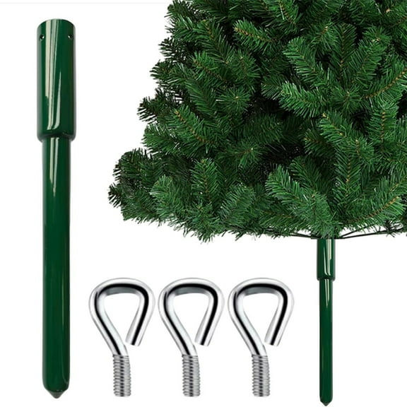 Noothes Artificial Christmas Tree Stand with Height Extender, Sturdy Metal Tree Base with 3 Fixing Screws for Indoor Living Room and Commercial Spaces
