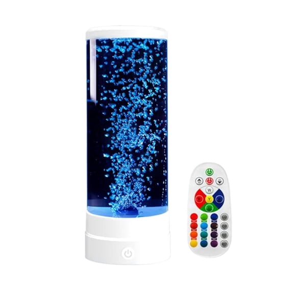 Noothes Bubble Fish Night Light - Creative Room & Desk Lamp with Soft LED Glow and Adjustable Brightness, Decorative Bedroom Lamp