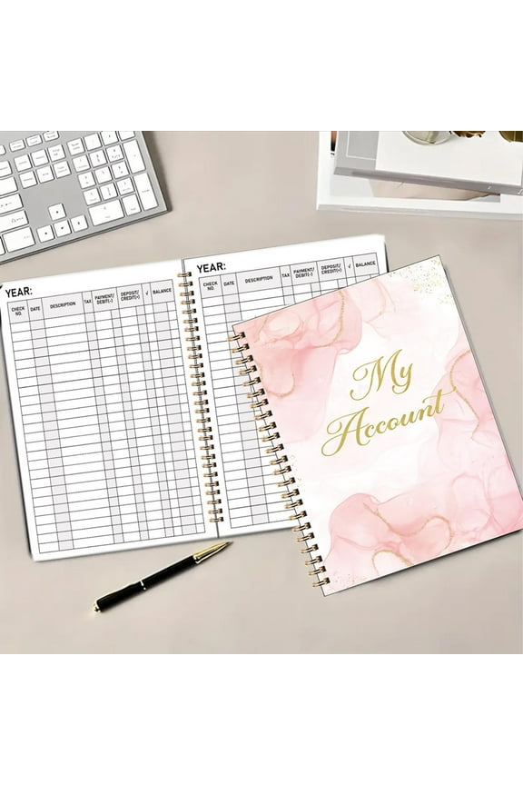 Budget Planning Notebook Financial Management Tool Income and Expenditure Account Book Simplified Budgeting System Monthly Bill Organizer