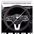 thumbnail image 1 of Noothes Car Steering Wheel Cover Black Thin Steering Wheel Cover Elastic Fiber Universal Fit Non-Slip Breathable Auto Interior Accessory, 1 of 4