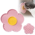 thumbnail image 1 of Noothes Cat Lick Mat Lick Mat For Cats Flower Shaped Slow Feeder Lick Mat For Dogs Small Medium Large Pet Puppy Bowl, 1 of 8