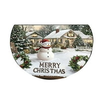Noothes Christmas Door Mat 40x60cm Merry Christmas Welcome Mat for Front Porch Entryway Indoor Outdoor Holiday Decor