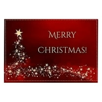 Noothes Christmas Placemats, 12x18 Inch Heat Resistant Table Mats for Winter Holiday Dining, Machine Washable Linen Placemats for Festive Home Decor and Family Gatherings