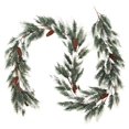 thumbnail image 1 of Noothes Christmas Table Decor with Simulated Foliage, Winter Home Accent for Festive Entryway and Staircase Display, 1 of 5