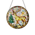 thumbnail image 1 of Noothes Christmas Window Hangings Festive Santa and Winter Scene Ornaments Easy-Hang Decor for Christmas Tree and Home Holiday Decorations, 1 of 6