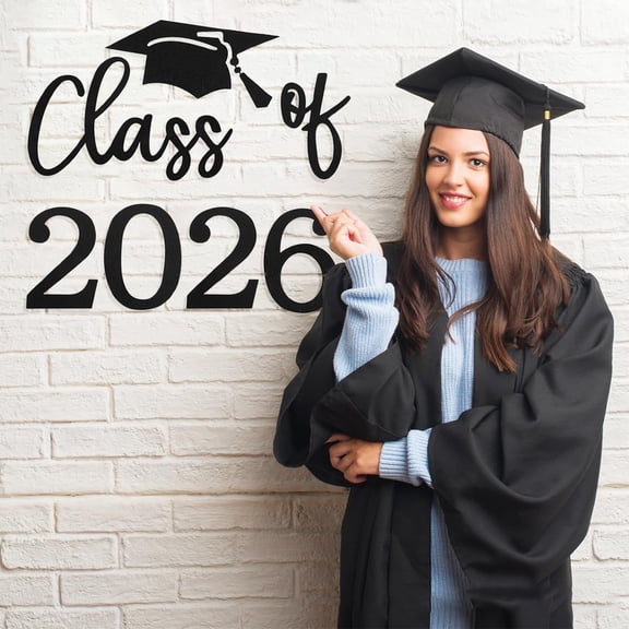 Noothes Class Of 2026 Decorations Graduation Stickers Decoracion De Graduacion 2026 Graduation Decorations 2026 Balloon Arch Vinyl Decal Sign