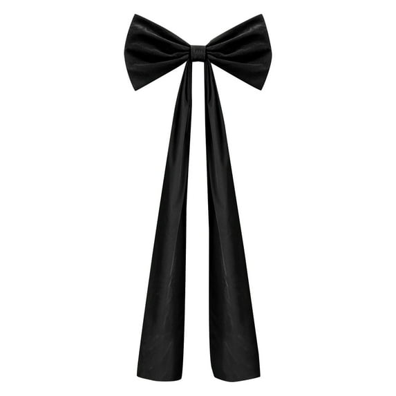 Noothes Giant Velvet Christmas Tree Topper Bow, Extra Large Plush Bow for Wreath Wall Decor and Reusable Wedding Birthday Celebration Accents