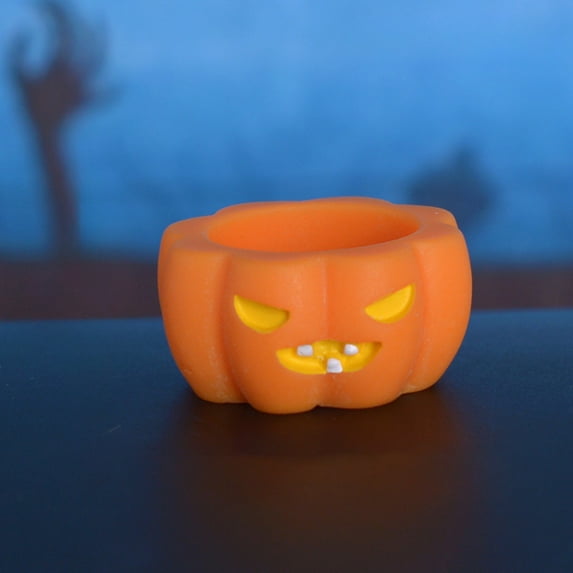 Noothes Halloween Miniature Resin Rabbit Figurine, Fairy Garden Rabbit Statue, Cute Desktop Ornament, Durable Resin Craft, 3x2x1cm, 5g, Ideal for Home/Party/Fairy Garden