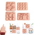thumbnail image 1 of Noothes Halloween Silicone Molds and Halloween Chocolate Molds Pumpkin Witch Hat Fondant Candy Mold for Halloween Baking and DIY Cupcake Decorating, 1 of 6