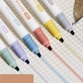 thumbnail image 1 of Noothes Highlighters Pastel, 6 Pack Assorted Colors Chisel Tip Quick Dry Markers, No Bleed Bible Highlighters Mildliner Style for Journaling, Office Organizing and Crafts, 1 of 7