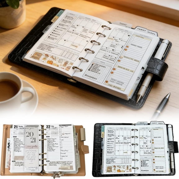 Noothes Life Planner Undated Daily Planner with Habit and Goal Setting Sheets All-in-One Life Organizer Weekly Planner for Personal Growth Productivity at Work and Home