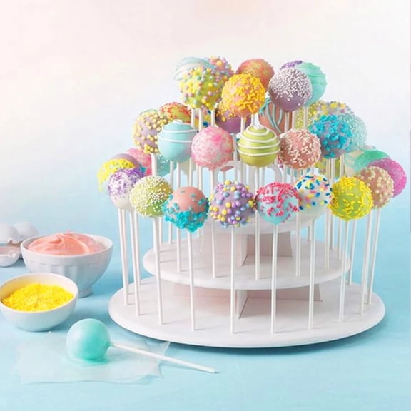 Noothes Lolipop Sticks 100Pcs White Candy Paper Sticks Food Grade Heat Resistant Smooth Edge Cakepop Stick For DIY Treats Cake Pops 10cm