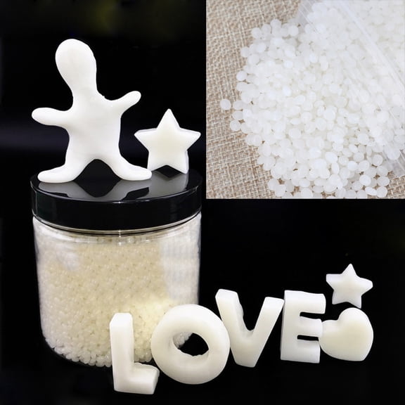 Noothes Moldable Plastic 50g, Polymorph Thermoplastic Pellets for DIY Crafts, Reusable Polycaprolactone Moldable Plastic Beads for Home Projects and Repairs