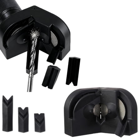 Noothes Multi-Function Drill Bit Sharpener, Portable Drill Doctor for High Speed Masonry Carbide and Tin Coated Drill Bits, All-Purpose Grinding Tool