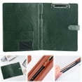 thumbnail image 1 of Noothes Professional Art Portfolio Binder - PU Leather with Transparent Pockets, Detachable Planning Sheet & Reinforced Signing Panel for Artists/Business, 1 of 8