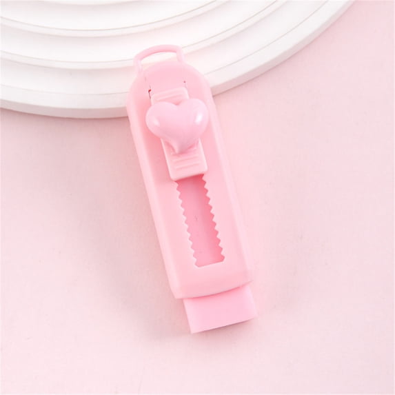 Noothes Retractable Eraser Bow Erasers Art Eraser Cute Push Pull Design Clean No Marks Left Erasers Retractable For Creative Stationery