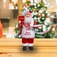 thumbnail image 1 of Noothes Santa Figurine Christmas Decoration, Christmas Gift Santa Statue Desktop Ornament - Traditional Design, Lifelike Appearance, Perfect for Home/Office/Christmas Party, Festive Holiday Gift, 1 of 7