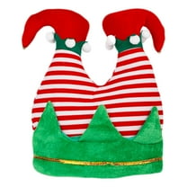 Noothes Santa Pants Hat Funny Christmas Headpiece Adjustable Holiday Headwear for Festive Parties and Costume Accessories