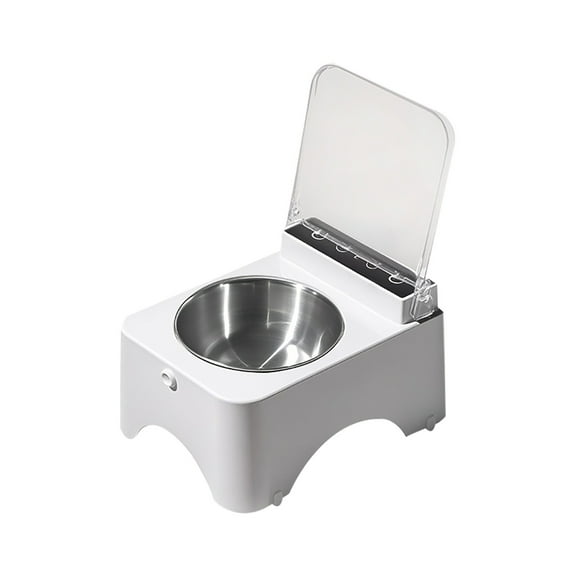 Noothes Smart Cat Bowl with Infrared Sensor, Automatic Lid Pet Feeder for Cats and Dogs, Advanced Food Dispenser with Infrared Detection Technology