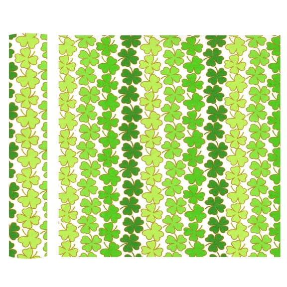 Noothes St. Patrick's Day Heat Transfer Vinyl, Durable Easy-Cut Green HTV Lettering Film for DIY Apparel & Holiday Craft Supplies