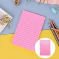 thumbnail image 1 of Noothes Sticky Notes with Lines 4x6 Sticky Notes Large Post It Notes Stick Note Pad 8 Bright Multi Colors 50 Sheet Pad, 1 of 8