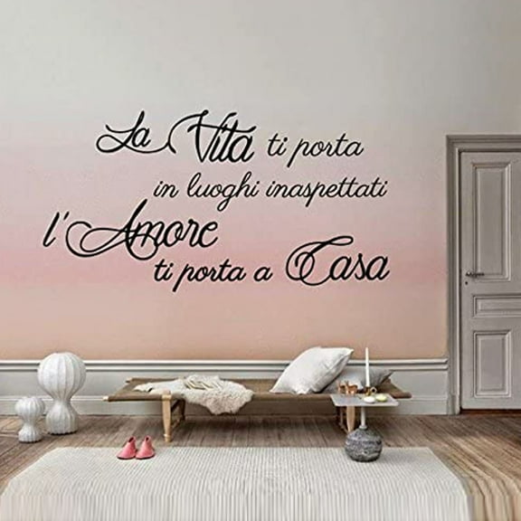 Noothes Wall Quote Stickers Phrase Decals for Home Office Decor Easy Apply Multi-Surface Adhesive Minimalist Design