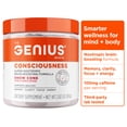 thumbnail image 1 of The Genius Brand Genius Consciousness - All-in-One Brain Health Supplement for Clarity - Supports Concentration, Creative Thinking, Energy & Memory - Powered by Nootropics - 15 Servings - Snow Cone, 1 of 9
