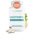 thumbnail image 1 of Nootropics Brain Support Supplement, Lions Mane, Shiitake, Chaga, Reishi Mushroom Powder - Enhance Memory and Improve Cognitive Health by PureHealth Research, 1 of 8