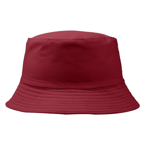 Nooxsoe Bucket Hats Fishing Hat Sun Hat for Hiking Boonie Hats Mens Fedora Hats Straw Sun Hat Hiking Hat Women Fisherman Sun Hat Light Weight Foldable Wide Brim Men Hats Wine S
