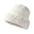 thumbnail image 1 of Nooxsoe Slouchy Beanie Hat Womens Knit Hat Knit Beanies Slouchy Warm Hats Womens Beanie Hats Winter Hat Beanie Hats for Men Winter Beanie Hat Winter Hats Woman Hats Beige One Size, 1 of 4