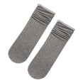 thumbnail image 1 of Nooxsoe Slouchy Socks for Women Crew Warm Socks Slouch Socks for Women Winter Long Womens Socks Gray a, 1 of 5