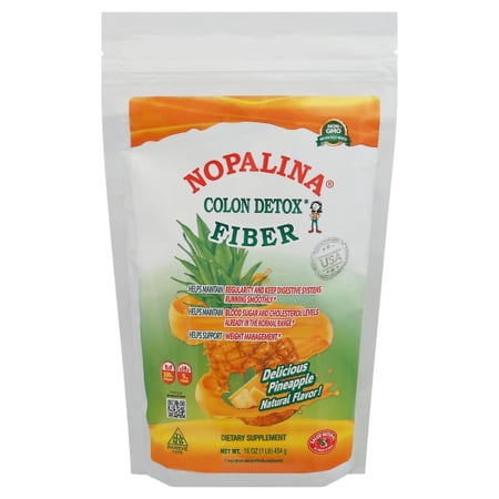 Nopalina Colon Detox Fiber Supplement- 1 lb Bag