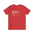 thumbnail image 1 of Nope Funny Unisex Jersey Short Sleeve Tee, 1 of 4