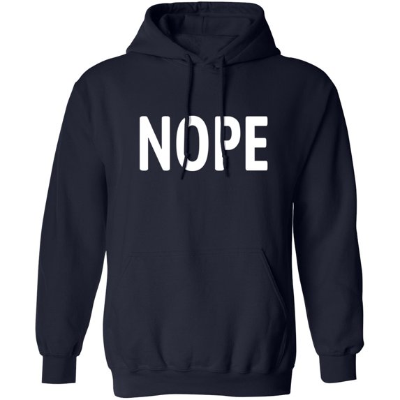 Nope Hoodie Navy (XL)