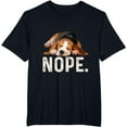 thumbnail image 1 of Nope Lazy Beagle Dog Lover Gift T-Shirt, 1 of 3