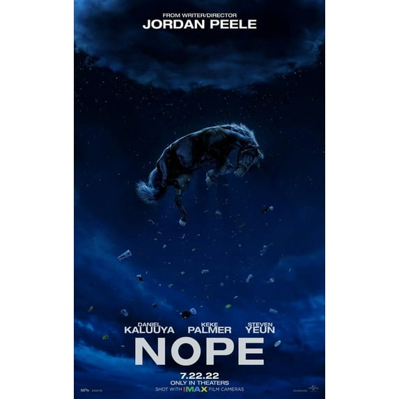 Nope Movie Poster Quality Glossy Print Photo Wall Art Jordan Peele Daniel Kaluuya Keke Palmer Sizes 11x17 16x20 22x28 24x36 27x40 #1 (22x28)