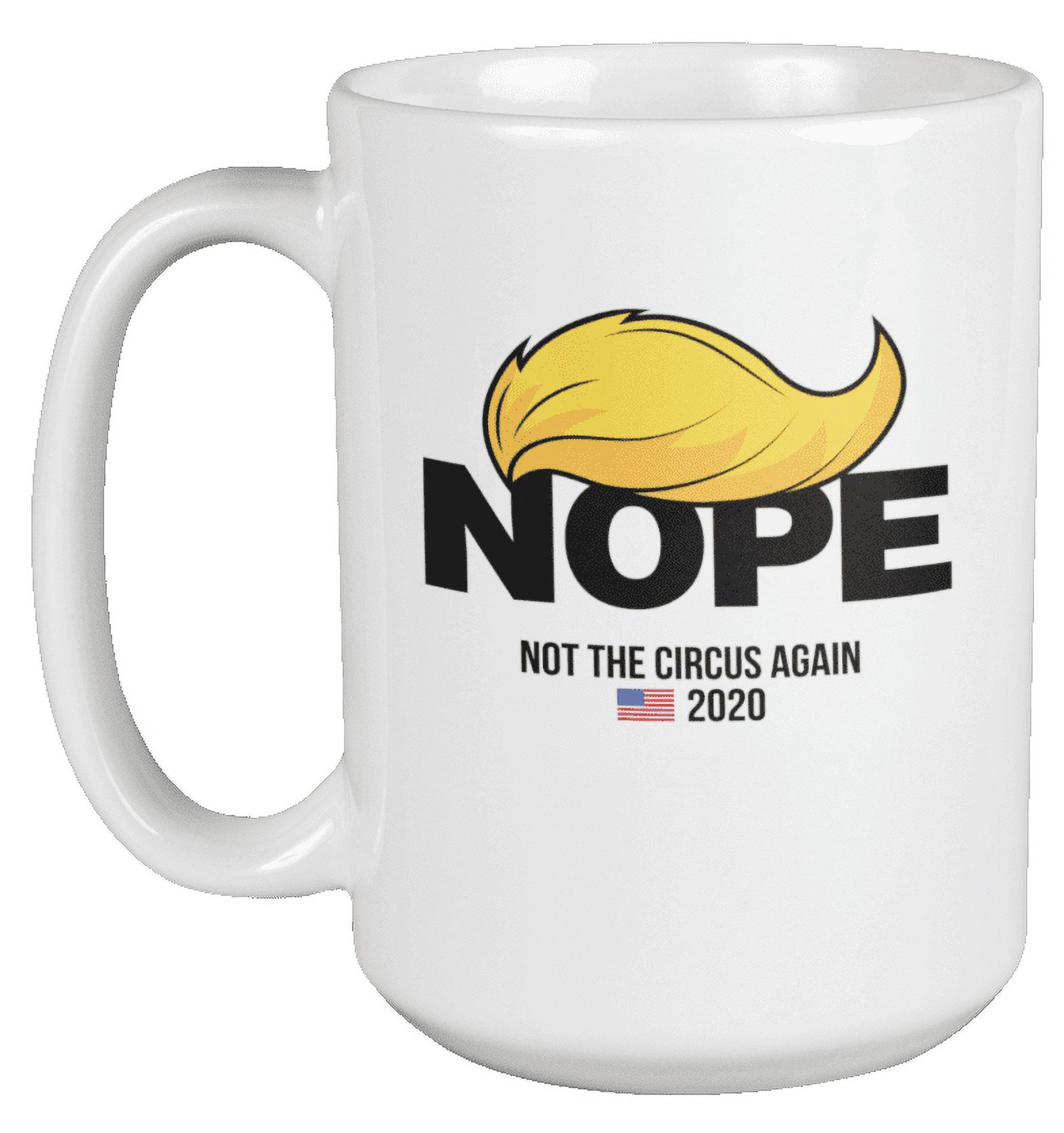 Cup of Nope Funny Mug, 16 oz.