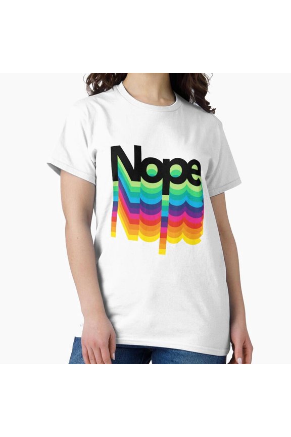 Nope Sci-Fi Thriller Extraterrestrial Cloud Alien Encounter Movie Fan T-Shirt