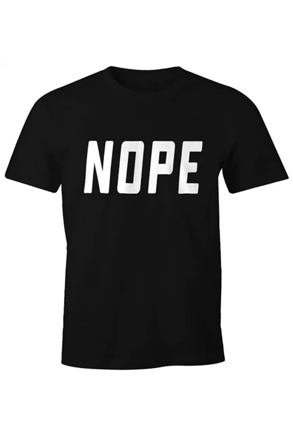 Nope Slogan Shirt Unisex S-5XL Hot Trending Shirt, Vintage Birthday Gift