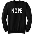 thumbnail image 1 of Nope Sweatshirt Jet Black (M), 1 of 4
