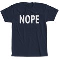 thumbnail image 1 of Nope T-Shirt Navy (S), 1 of 3