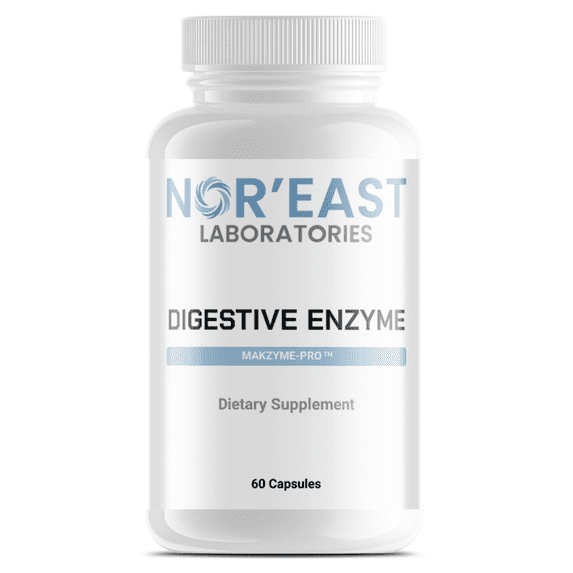 Nor'East Laboratories Digestive Enzyme – Dietary Supplement, 60 Count