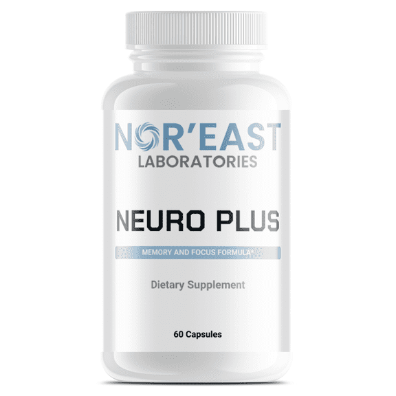 Nor'East Laboratories Neuro Plus, Memory and Focus Formula  Dietary Supplement, 60 Count