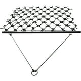 NorTrac Harrow Rake, 48 1/2in.W x 64in.L, 3/8in. Dia. Tines - Walmart.com