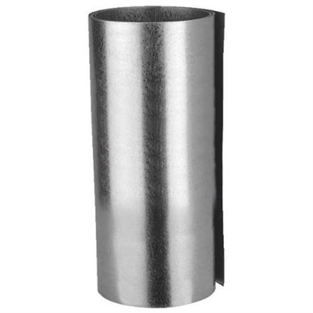 Construction Metals NorWesco 14 In. x 50 Ft. Mill Galvanized Roll Valley Flashing 518902  Residential Use, Standard Application